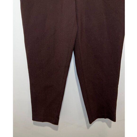 Aritzia Babaton Brown High Rise Relaxed Fit Trousers Women’s Size 4 - Picture 3 of 11